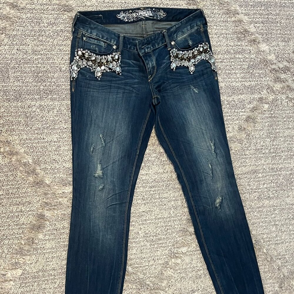 Express Ultra Skinny Jeans Size 8
